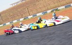 Foto: Flávio Quick - O jogo de vácuo é um dos diferenciais das provas de kart no autódromo.
