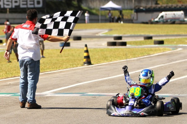 Rafael Câmara venceu na Cadete e ajudou à Techspeed. Foto: Flávio Quick