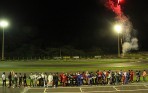 Foto: Flávio Quick - Fogos de artifício e 45 pilotos na abertura do Mineiro.